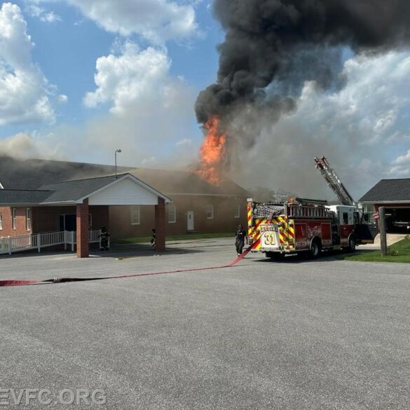 Maryland church fire under investigation by state marshals - photo licensed by shore news network.