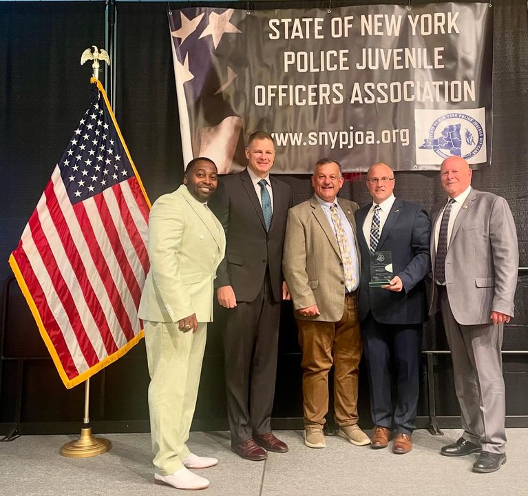 Dutchess County Sheriff's Sgt. Alonzo Montanya Honored as New York State Youth Officer of the Year
