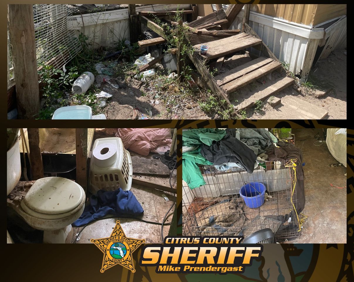Florida Sheriffs Arrest Two for Animal Cruelty and Neglect