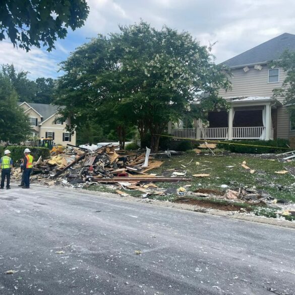 Investigators find no criminal evidence in maryland house explosion - photo licensed by shore news network.
