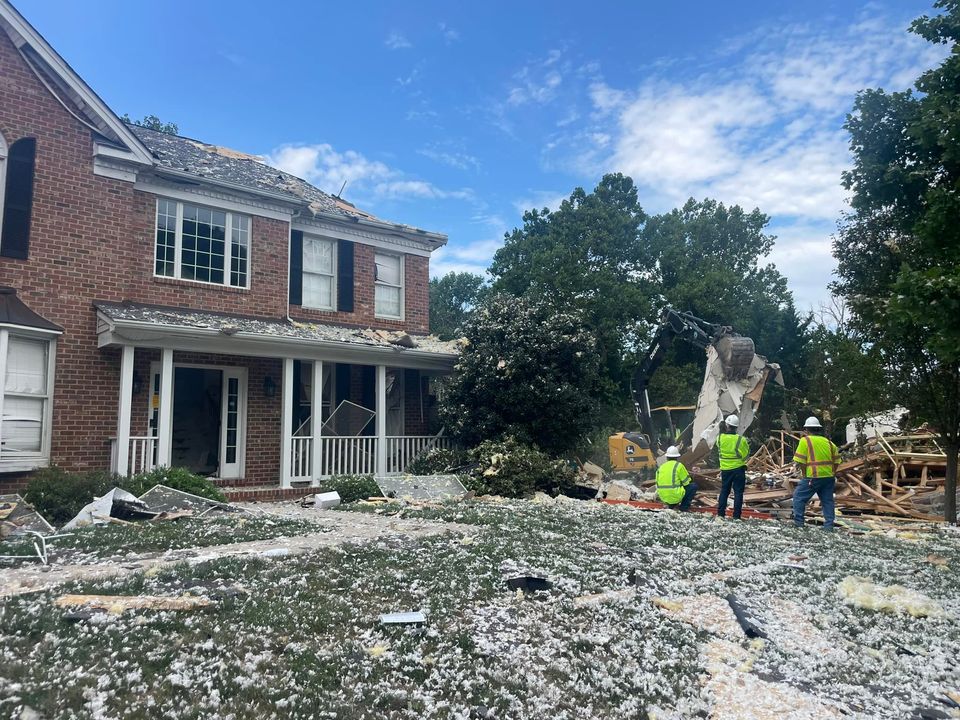 Investigators Comb Debris for Clues After Deady Maryland House Explosion Investigators Comb Debris for Clues After Deady Maryland House Explosion