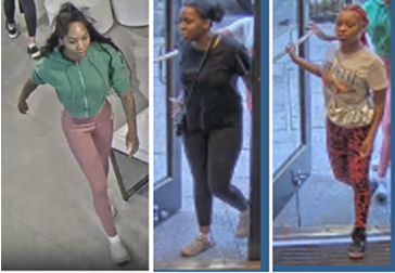 Trio Suspected in D.C. Retail Theft Caught on Camera