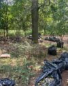 Newark community service officers lead cleanup at ivy hill apartments