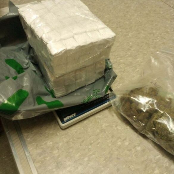 New york state police make large drug bust during routine traffic stop - photo licensed by shore news network.