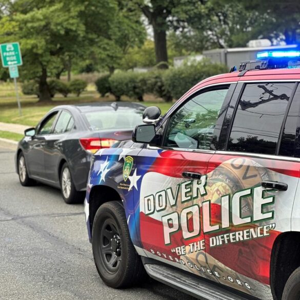 Dover police use humor to warn drivers against passing stopped school buses - photo licensed by shore news network.