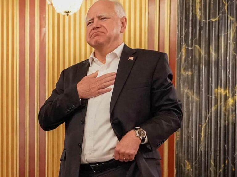 Caucasian whisperer: tim walz says he was chosen by harris for ability to ‘code-talk to white guys’ - photo licensed by shore news network.