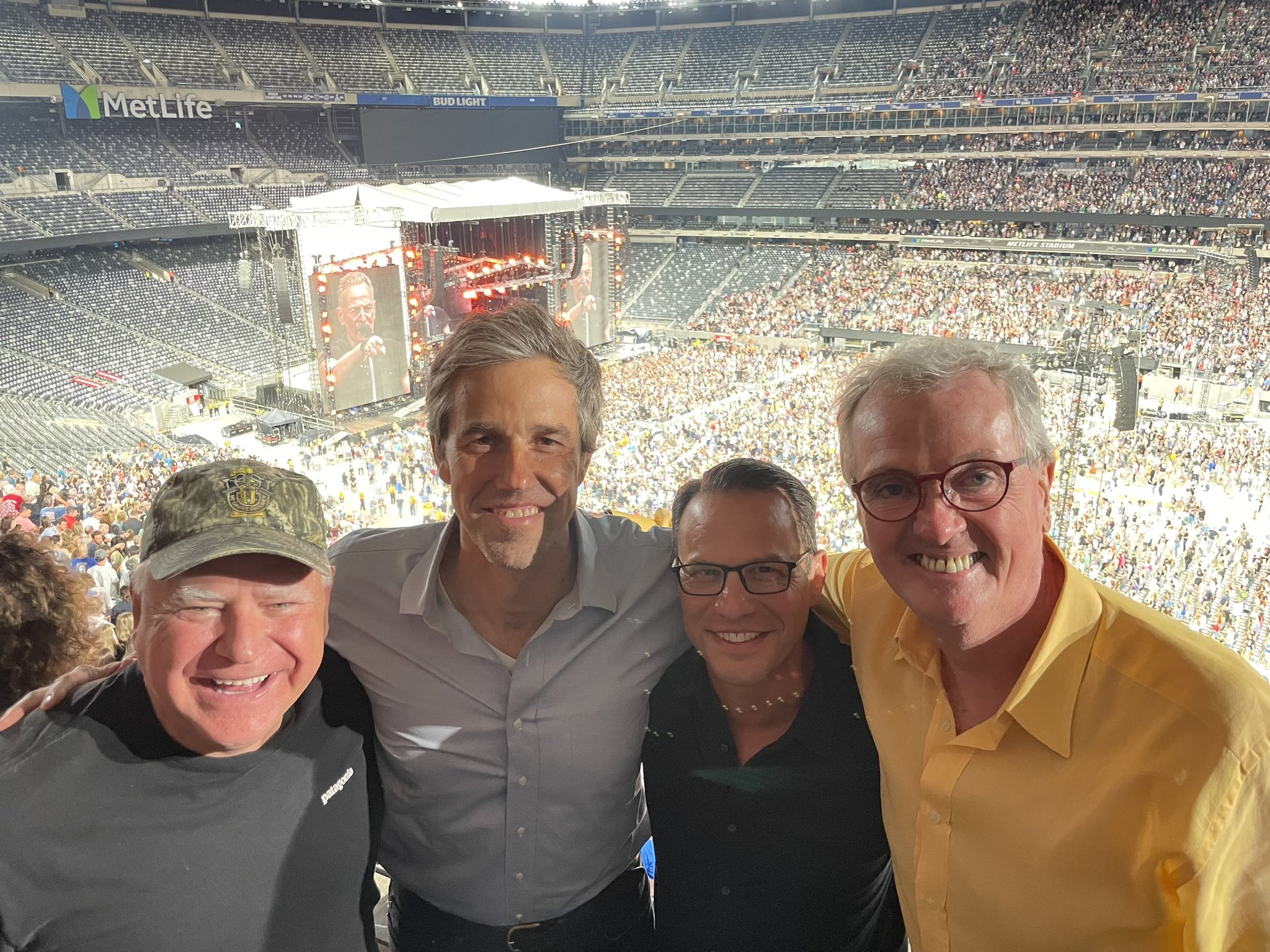 Tim Walz Special Forces Hat Worn At New Jersey Springsteen Concert is ...