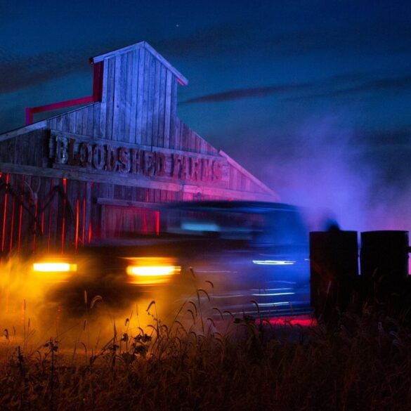 Blood shed farms fear fest: haunted drive-thru returns for halloween thrills - photo licensed by shore news network.
