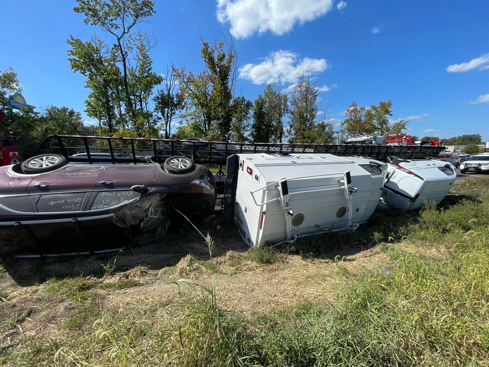 Traffic Alert: Lane Closure on Ramp to Southbound I-95 Due to Car Carrier Crash