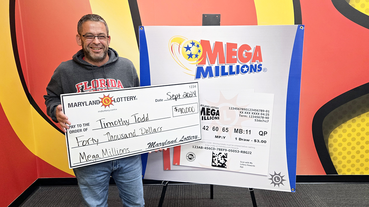 Huntingtown Resident Turns $10K Mega Millions Win into $40K Windfall