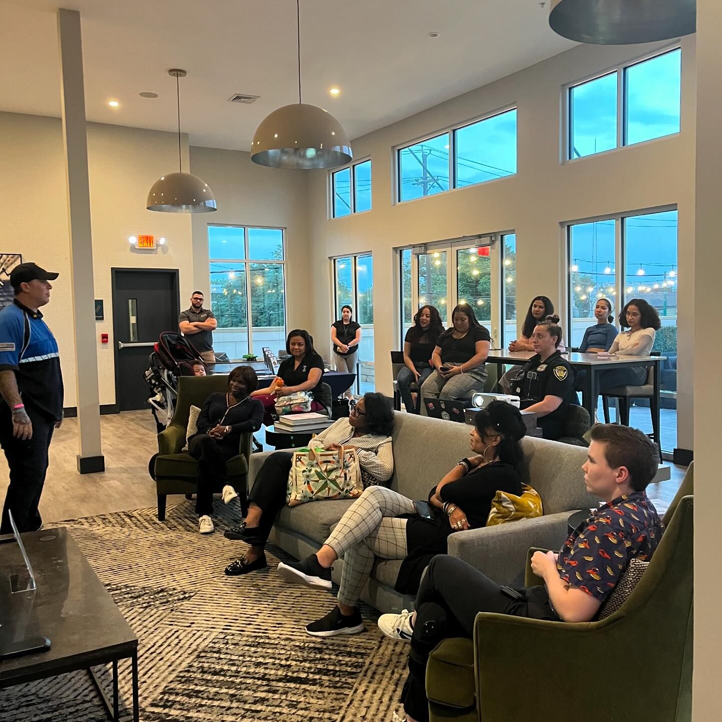 Community Safety Talk Held by Belleville Police Department