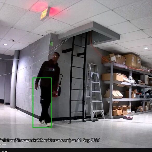 Electronics stolen from vacant chesapeake business, police seek suspect - photo licensed by shore news network.