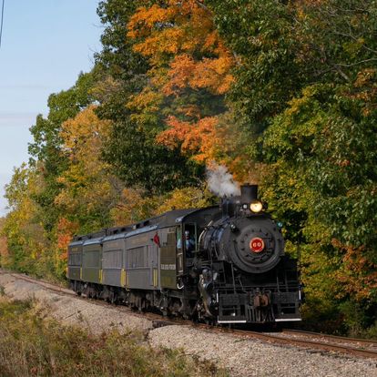 Pumpkin Train Whisks Fall Lovers to Everitt Farms Every Weekend in October