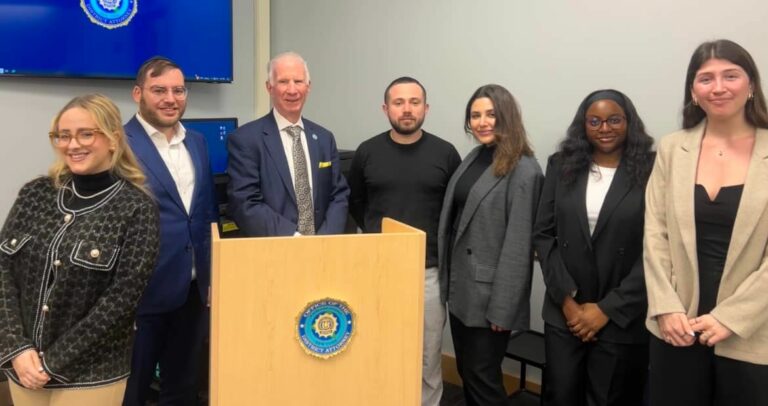 Rockland da meets with columbia law students - photo licensed by shore news network.