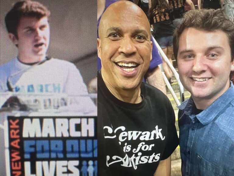 Cory booker democrat organizer is hoping to beat trump republicans in toms river - photo licensed by shore news network.