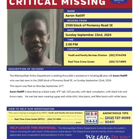 Search underway for 12-year-old reported missing in d. C. - photo licensed by shore news network.
