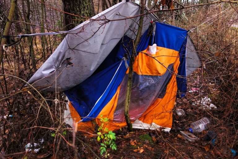 Toms river's homeless camps cleared, as mayor connnects occupants with accomodations, programs ahead of christmas season - photo licensed by shore news network.