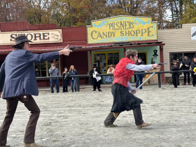 Day time spooky wild west fest & haunted train + trail brings western thrills to stanhope - photo licensed by shore news network.
