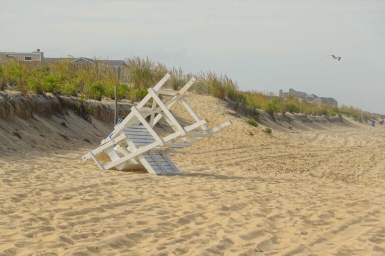 Ortley beach lifeguards on duty for final weekend of season - photo licensed by shore news network.