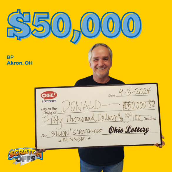 Akron player scores $50k in ohio lottery’s billion game - photo licensed by shore news network.