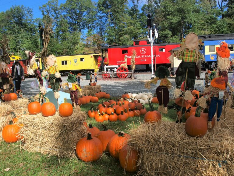 Annual pumpkin patch train brings halloween fun to whippany railway museum - photo licensed by shore news network.