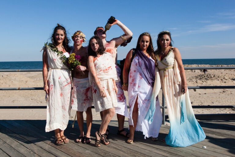 Asbury park prepares for annual zombie walk and undead festival - photo licensed by shore news network.
