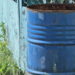 A blue barrel - File Photo - Not the barrel spotted today in Long Island