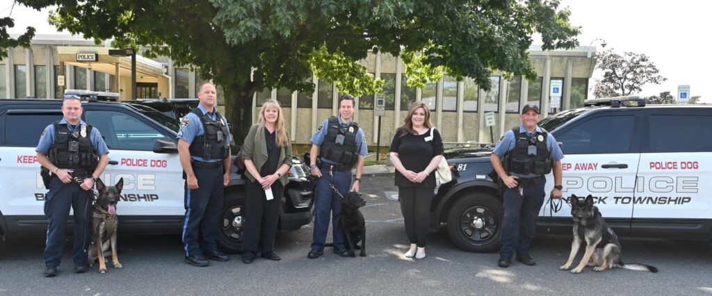 Kiwanis Club donates to Brick Police K9 unit for new training equipment