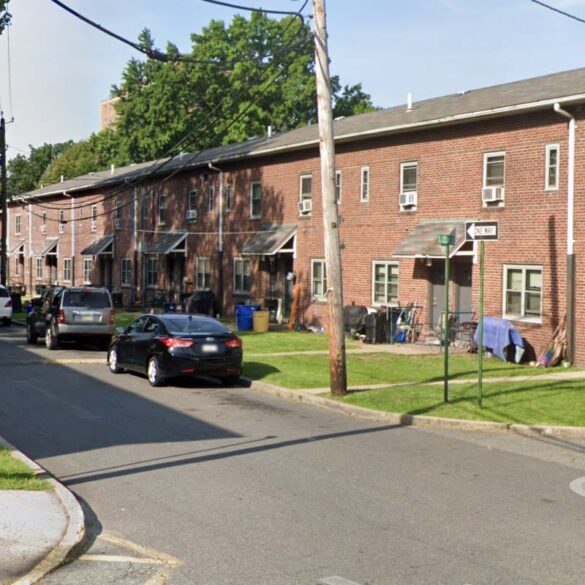 Newark dunkin burglary suspect fled to stephen crane village - photo licensed by shore news network.