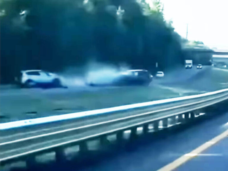 Video surfaces of deadly high speed head-on wrong way crash in south jersey - photo licensed by shore news network.