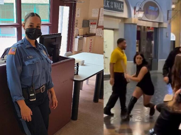 Woman captured in atlantic city pizza brawl identified as monmouth county jail correctional officer - photo licensed by shore news network.