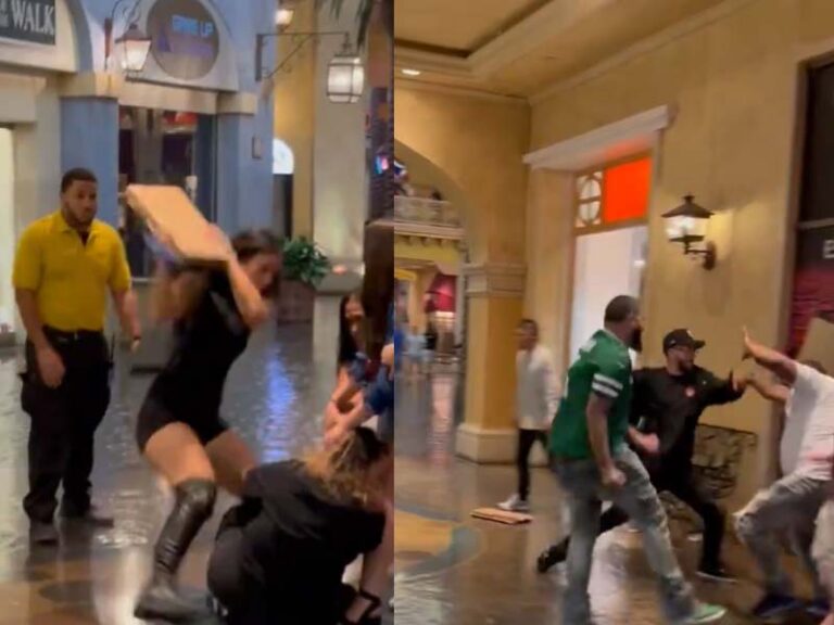 Watch: new jersey couple arrested after knocking out woman with pizza in atlantic city brawl - photo licensed by shore news network.