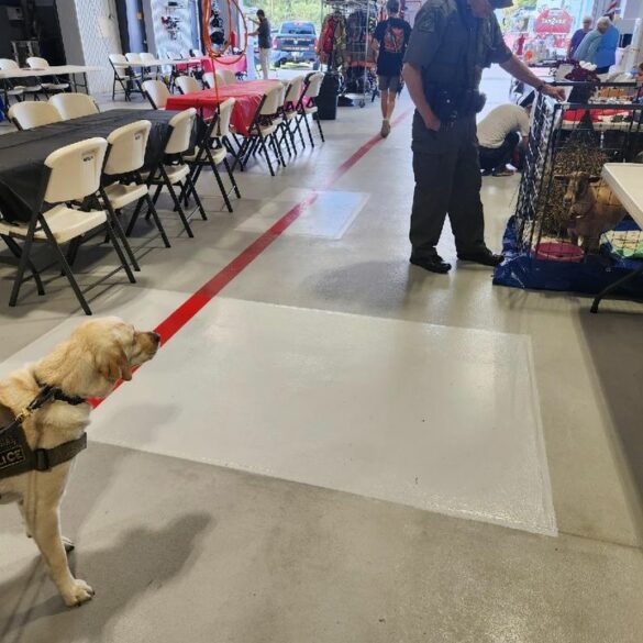 Maryland state fire marshal attends stockton volunteer fire company's 100th anniversary - photo licensed by shore news network.
