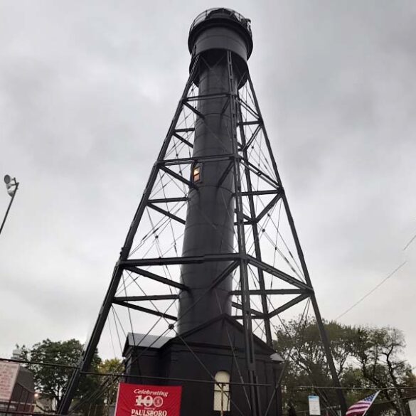 New jersey little league field has working lighthouse in it - photo licensed by shore news network.