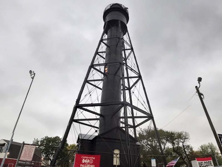 New jersey little league field has working lighthouse in it - photo licensed by shore news network.