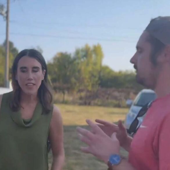 Independent journalist attacked in ohio while interviewing msnbc reporter over migrant coverage - photo licensed by shore news network.