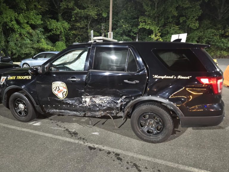 Firefighter injured in suspected DUI crash on I-495 in Montgomery County