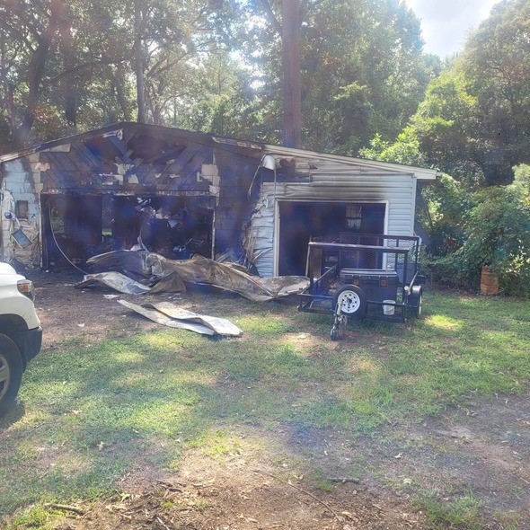 Fire Damages Garage and Vehicles in Salisbury, No Injuries Reported
