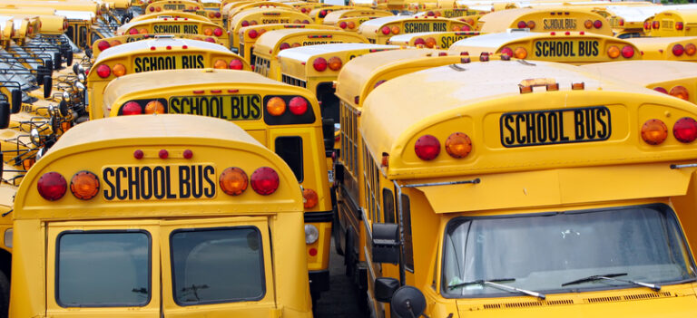 School bus yard - file photo