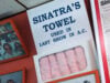 Frank Sinatra’s Used Towel from Last Atlantic City Appearance on Display at New Jersey Sub Shop Frank Sinatras Used Towel from Last Atlantic City Appearance on Display at New Jersey Sub Shop