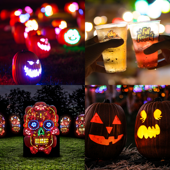 Jack o’lantern experience lights up augusta with 6,000 carved pumpkins - photo licensed by shore news network.