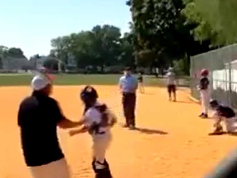 Caught on Camera: Tree Falls on Dugout During New Jersey Youth Baseball Game