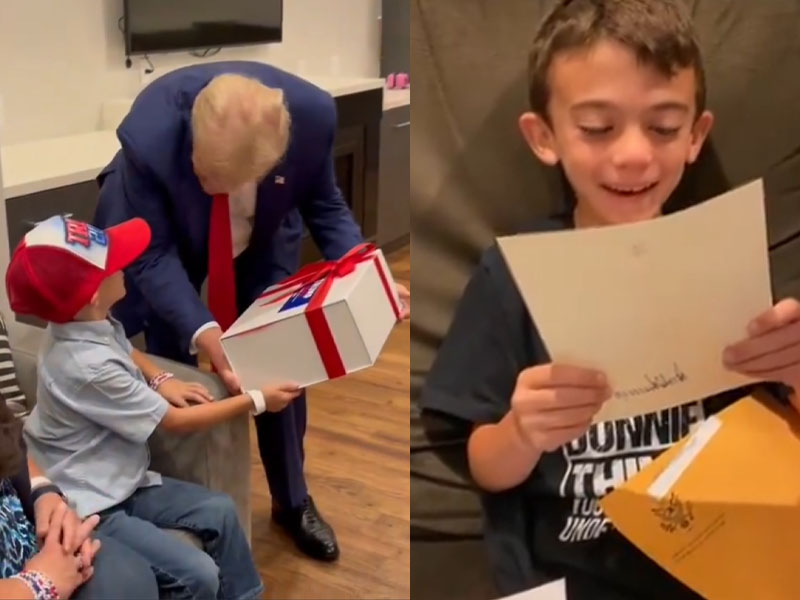 The Story You Didn’t Hear on CNN: Donald's Surprise Visit to 8-Year-Old New York Boy With Brain Disorder