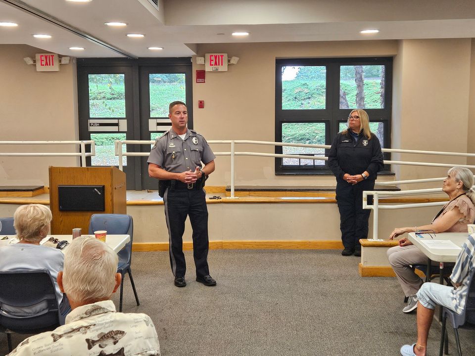 Wall Township Police Chief Discusses Department Initiatives with Senior Group