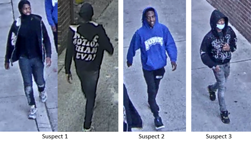 Trio Sought in Northwest D.C. Robbery Caught on Camera
