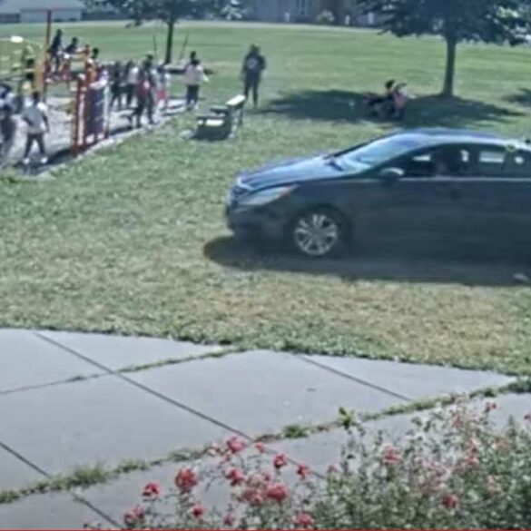 10-year-old arrested after driving stolen car past minneapolis playground - photo licensed by shore news network.