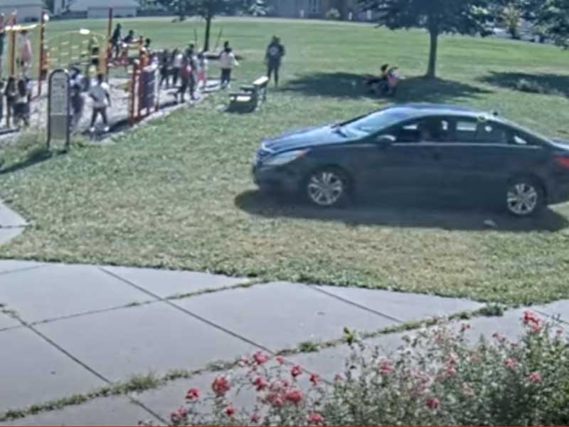 10-year-old arrested after driving stolen car past Minneapolis playground