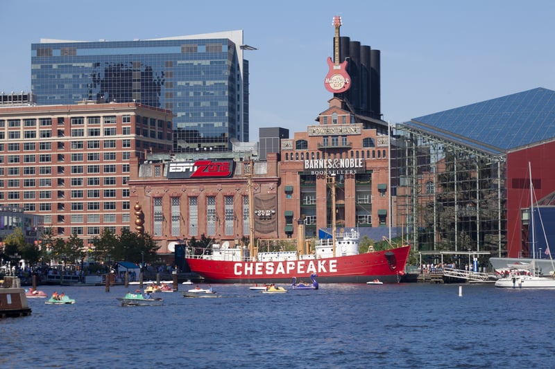 A Trip to Baltimore's Inner Harbor This Fall Can Still be Safe and Fun