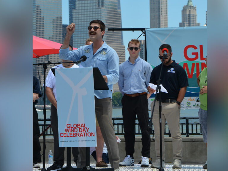 Dougherty campaign manager endorses offshore wind energy, high density housing for new jersey - photo licensed by shore news network.