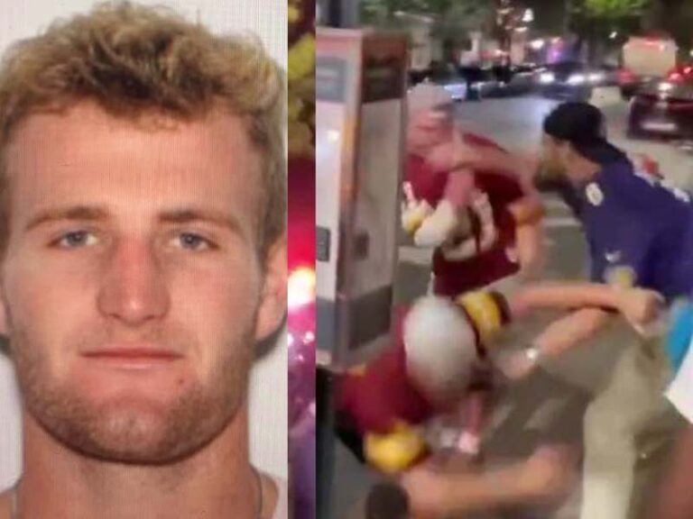 Do you know where john callis is? Police continue search for football fan in violent assault video - photo licensed by shore news network.